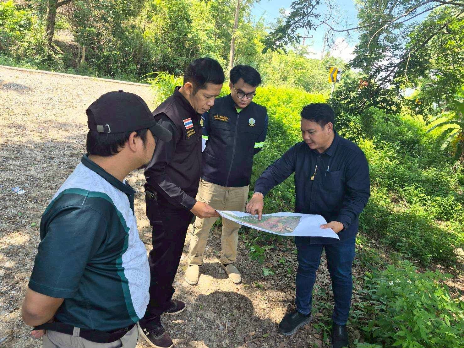 โครงการประตูระบายน้ำและอาคารประกอบบ้านทุ่งซาง ตั้งอยู่ที่ตำบลศรีดอนชัย อำเภอเชียงของ