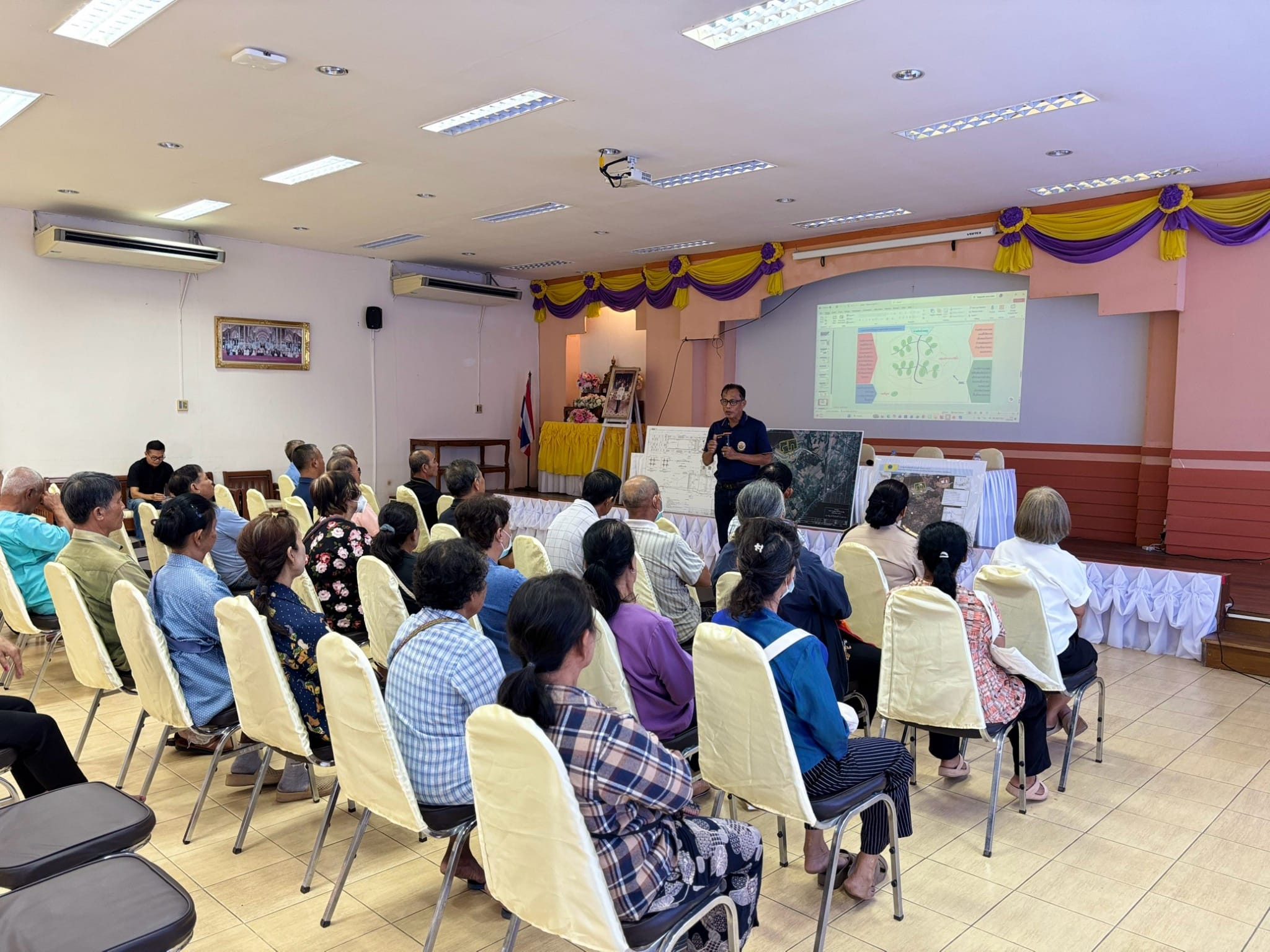 สำนักงานก่อสร้างชลประทานขนาดกลางที่ 2 เข้าร่วมประชุมวางแผนการบริหารจัดการน้ำประจำปี 2569 สถานีสูบน้ำด้วยไฟฟ้าพร้อมระบบส่งน้ำบ้านซาววา โครงการประตูระบายน้ำและอาคารประกอบบ้านแก่นเจริญ ตำบลบุญเรือง อำเภอเชียงของจังหวัดเชียงราย